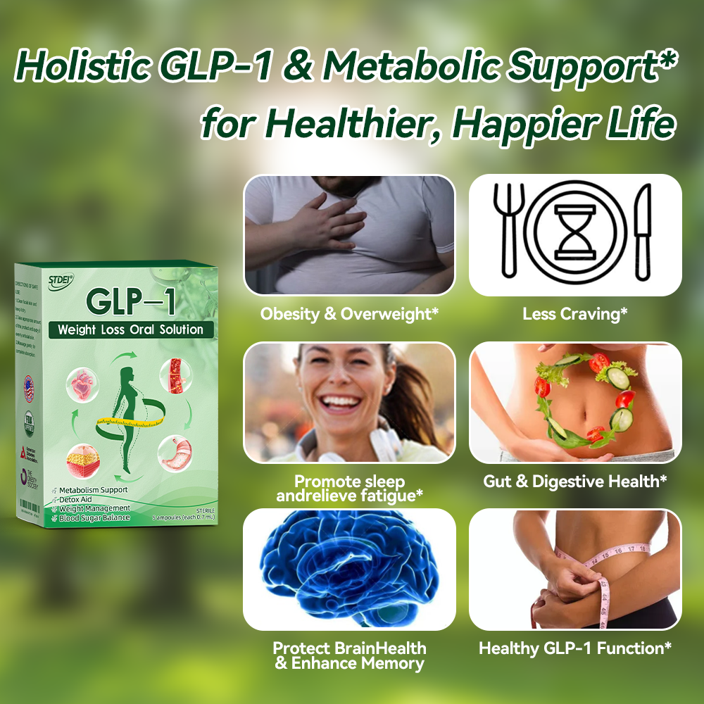 ⏰Final spot left! ⚡Limited-time 30% OFF! STDEI® GLP-1 Weight Loss Oral Solution