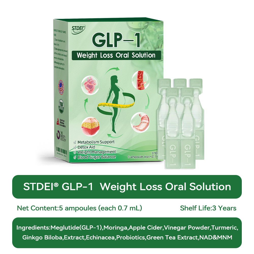 ⏰Final spot left! ⚡Limited-time 30% OFF! STDEI® GLP-1 Weight Loss Oral Solution