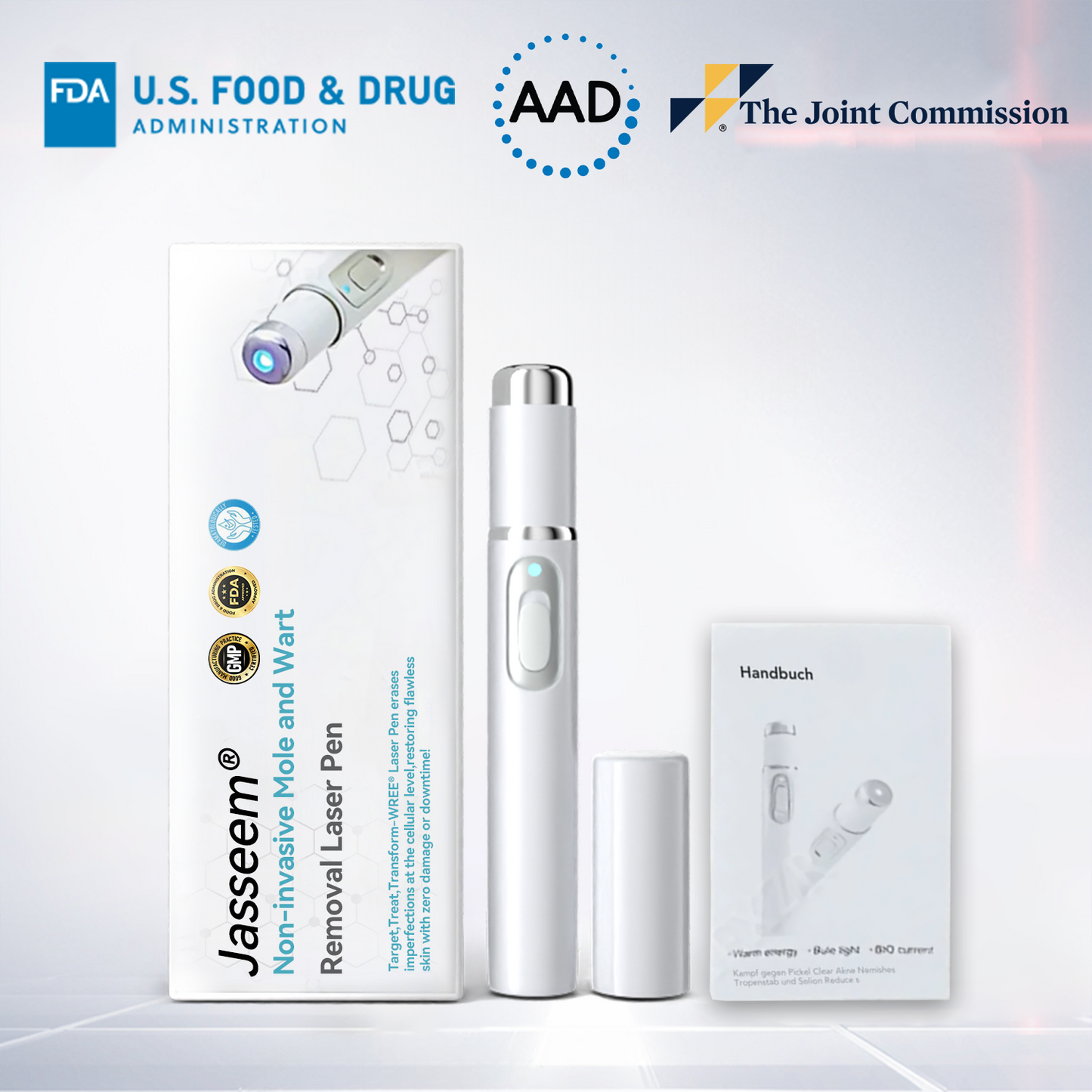 𝐉𝐚𝐬𝐬𝐞𝐞𝐦® Medical-Grade Laser Pen 🎉 (Powered by CO₂ laser technology – effectively removes moles, warts, skin tags, pigmentation spots, and other skin imperfections)